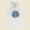 Work All Day Then You Die Racerback Tank Top