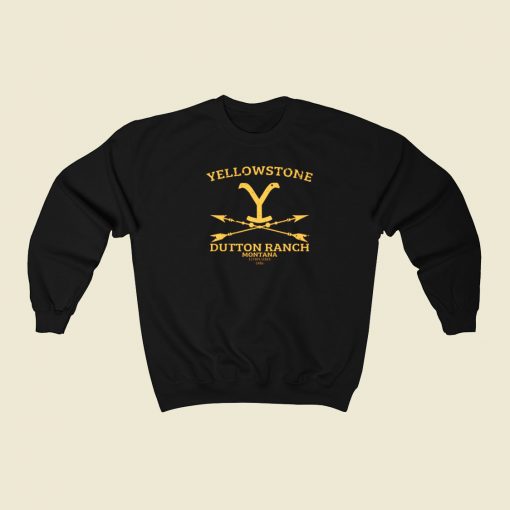 Yellowstone Dutton Ranch Arrows Sweatshirts Style