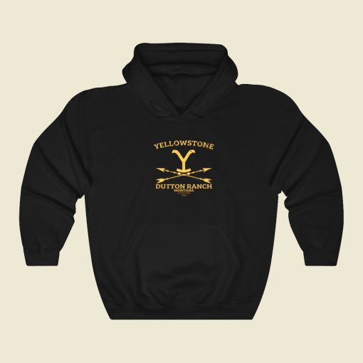 Yellowstone Dutton Ranch Arrows Hoodie Style