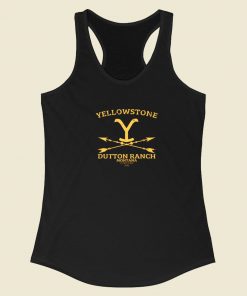 Yellowstone Dutton Ranch Arrows Racerback Tank Top