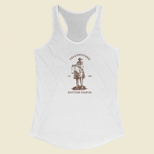 Yellowstone Dutton Ranch Racerback Tank Top