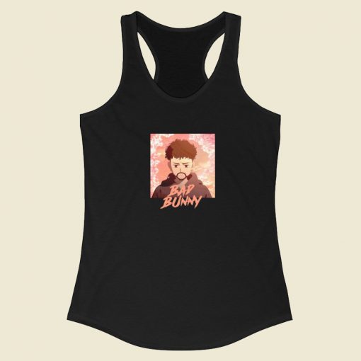 Anime Bad Bunny Yonaguni Racerback Tank Top