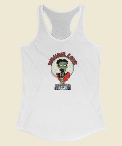 Betty Boop Breezy Zombie Love Racerback Tank Top