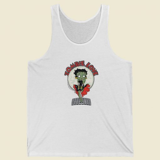 Betty Boop Breezy Zombie Love Tank Top