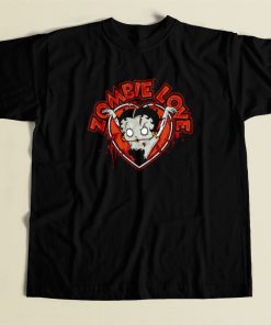 Betty Boop Zombie Love T Shirt Style