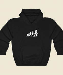 Big Bang Theory Robot Evolution Hoodie Style