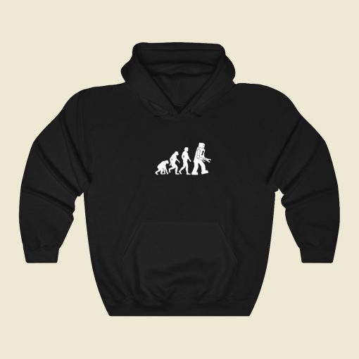 Big Bang Theory Robot Evolution Hoodie Style