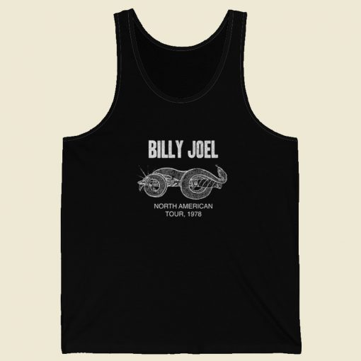 Billy Joel Snake And Dagger Tank Top