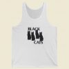 Black Four Cats Tank Top