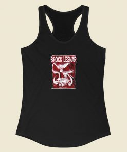 Brock Lesnar Beast Horn Racerback Tank Top