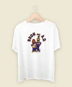 Los Angeles Bron And Ad T Shirt Style