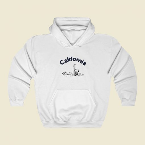 California Peanuts Surfing Hoodie Style