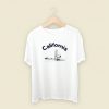 California Peanuts Surfing T Shirt Style