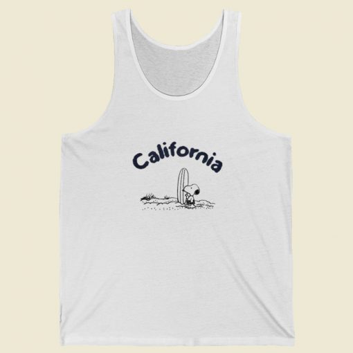 California Peanuts Surfing Tank Top