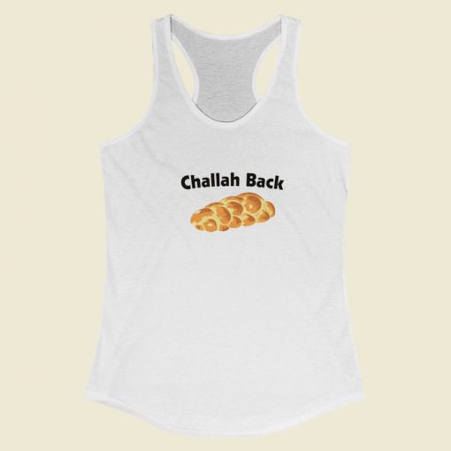 Challah Back Broad City Racerback Tank Top