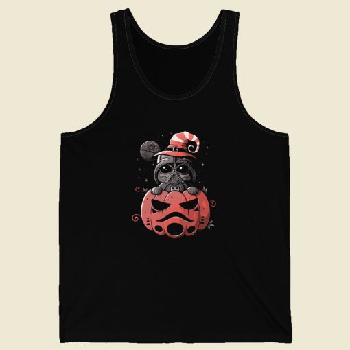 Dark Vader Side Pumpkin Tank Top