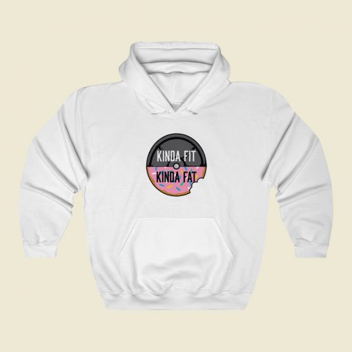 Donut Weight Kinda Fit Kinda Fat Hoodie Style