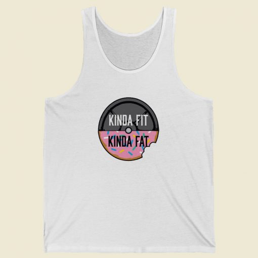 Donut Weight Kinda Fit Kinda Fat Tank Top