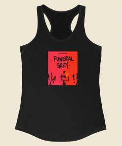 Funeral Grey Waterparks Racerback Tank Top