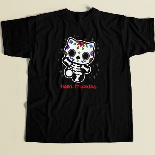 Hello Kitty Hello Muertos T Shirt Style