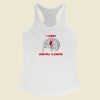 I Have Mental Illinois Racerback Tank Top