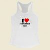 I Love Submissive Men Racerback Tank Top