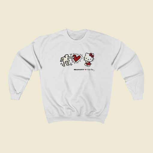 Keith Haring Hello Kitty Sweatshirts Style