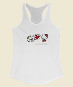 Keith Haring Hello Kitty Racerback Tank Top