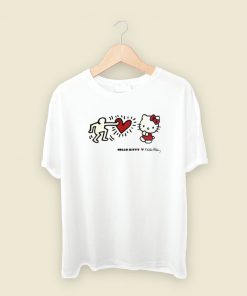 Keith Haring Hello Kitty T Shirt Style