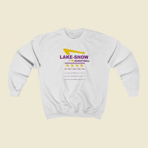 Lake Show Basketball Sweatshirts Style