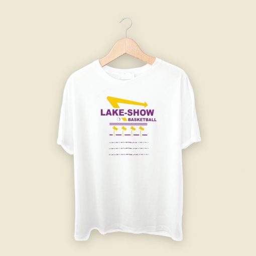 Lake Show Basketball T Shirt Style