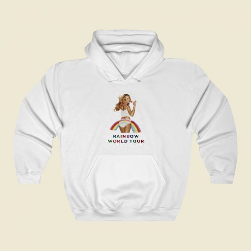 Mariah Carey Rainbow World Tour Hoodie Style