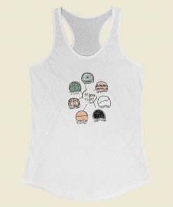 Mental Health Check In Racerback Tank Top