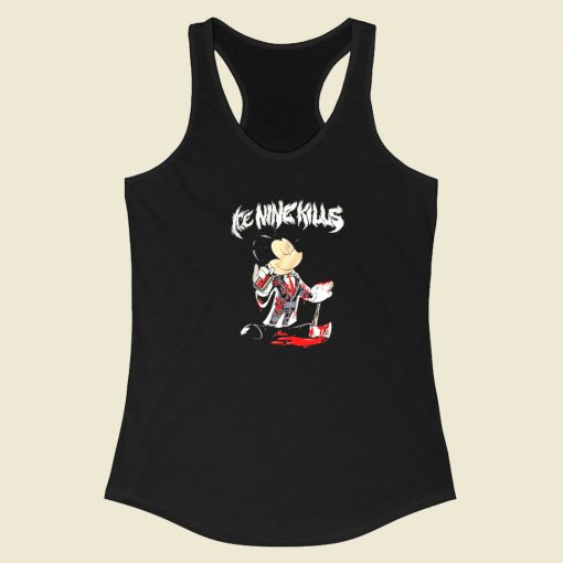 Mickey Ice Nine Kills Halloween Racerback Tank Top