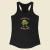 Mike Says Pee After Sex Racerback Tank Top