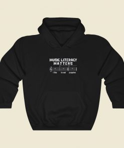 Music Literacy Matters Hoodie Style