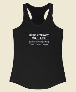 Music Literacy Matters Racerback Tank Top