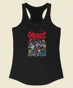 Night Warriors Gargoyles Racerback Tank Top