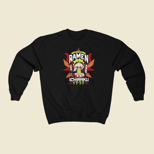 Nine Tailed Fox Naruto Ramen Sweatshirts Style