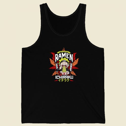 Nine Tailed Fox Naruto Ramen Tank Top