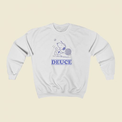 Peanuts Deuce Tennis Sweatshirts Style