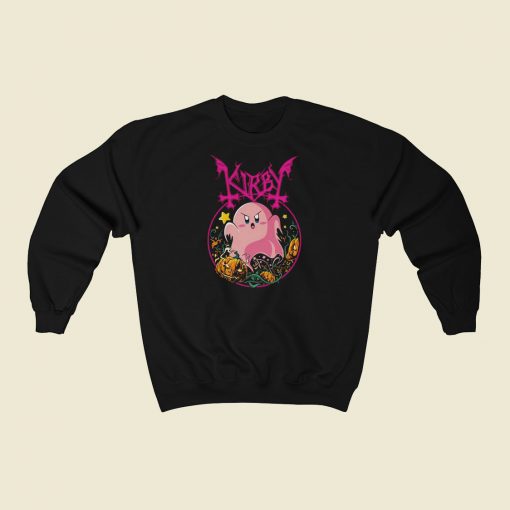 Pink Ghost Kirby Sweatshirts Style