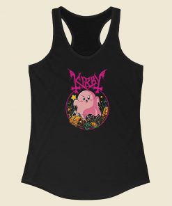 Pink Ghost Kirby Racerback Tank TopPink Ghost Kirby Racerback Tank Top