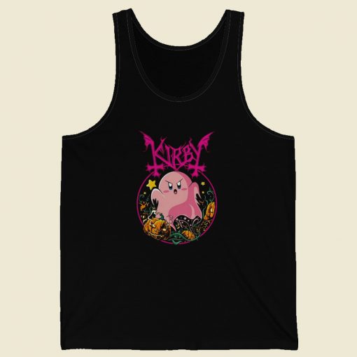 Pink Ghost Kirby Tank Top