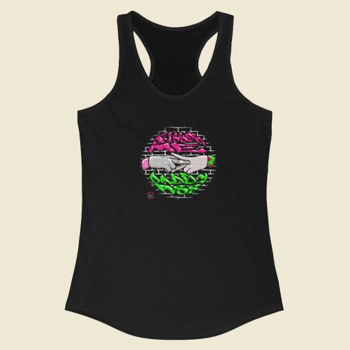 Scissor Me Daddy Ass Racerback Tank Top