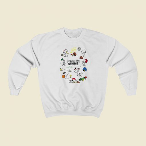 Snoopy Peanuts Sports Sweatshirts Style