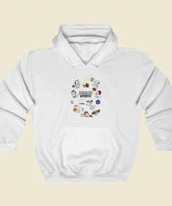 Snoopy Peanuts Sports Hoodie Style