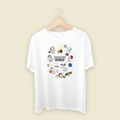 Snoopy Peanuts Sports T Shirt Style