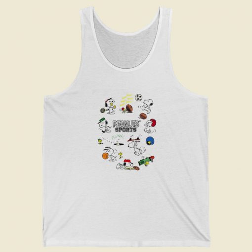 Snoopy Peanuts Sports Tank Top