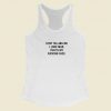 Stop Telling Me I Look Mad Racerback Tank Top